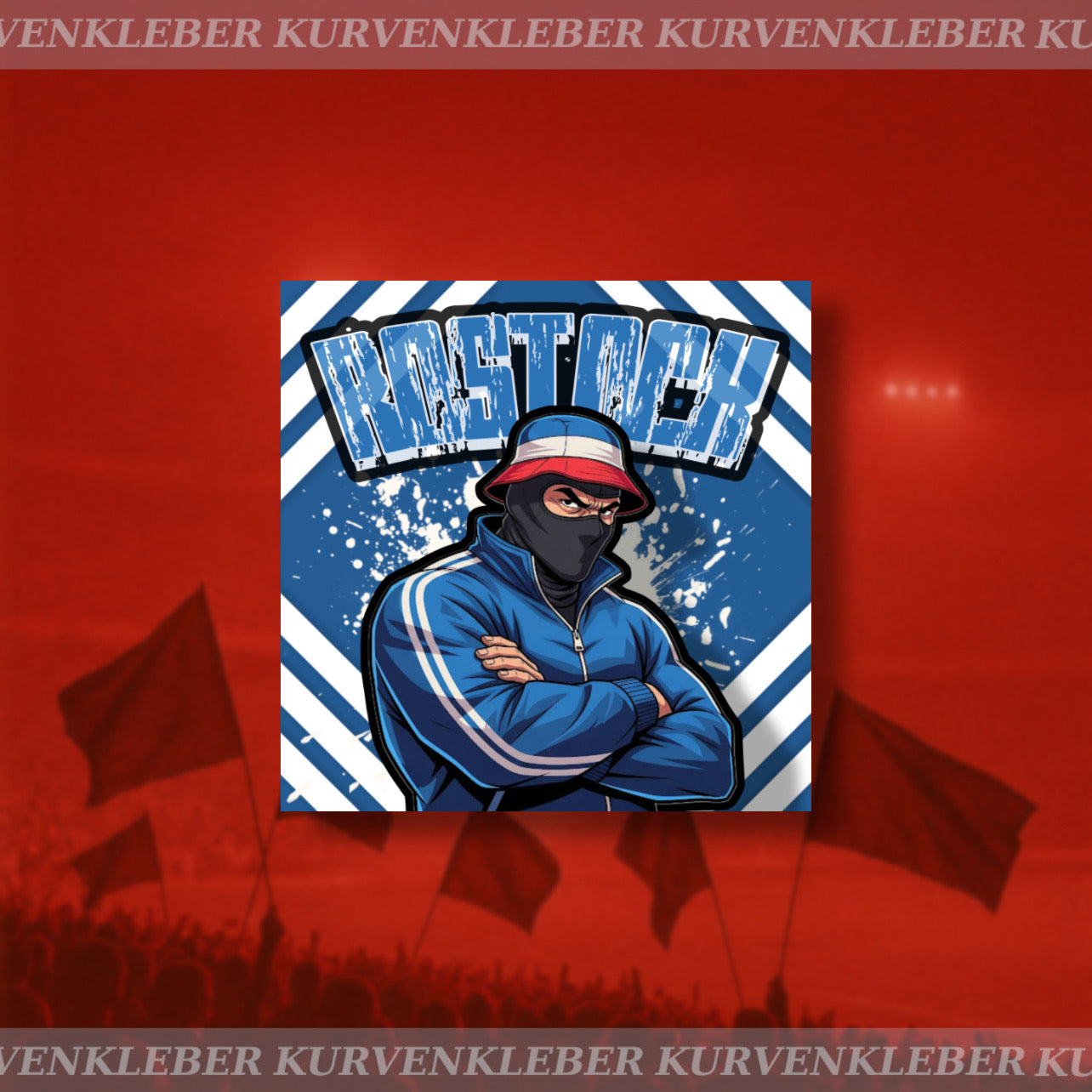 Aufkleber „Rostock 2.0“