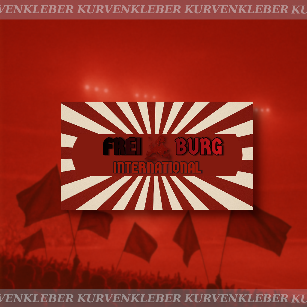 Aufkleber "International"