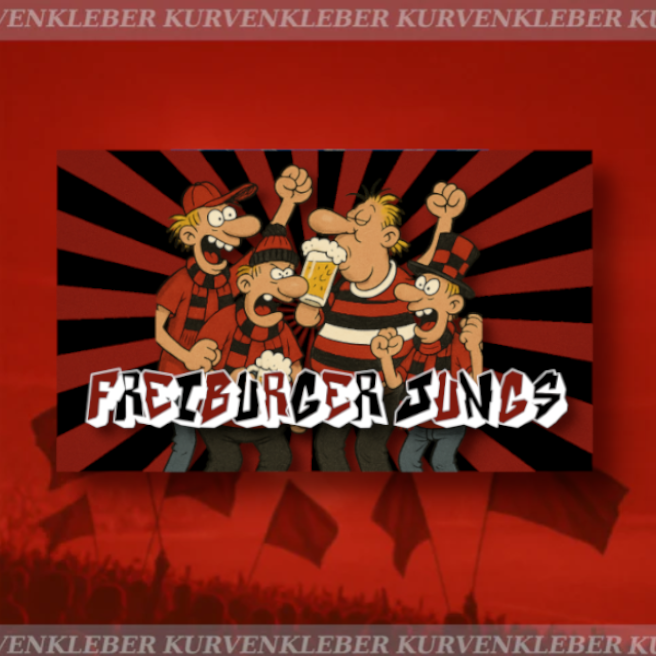 Aufkleber „Freiburger Jungs“