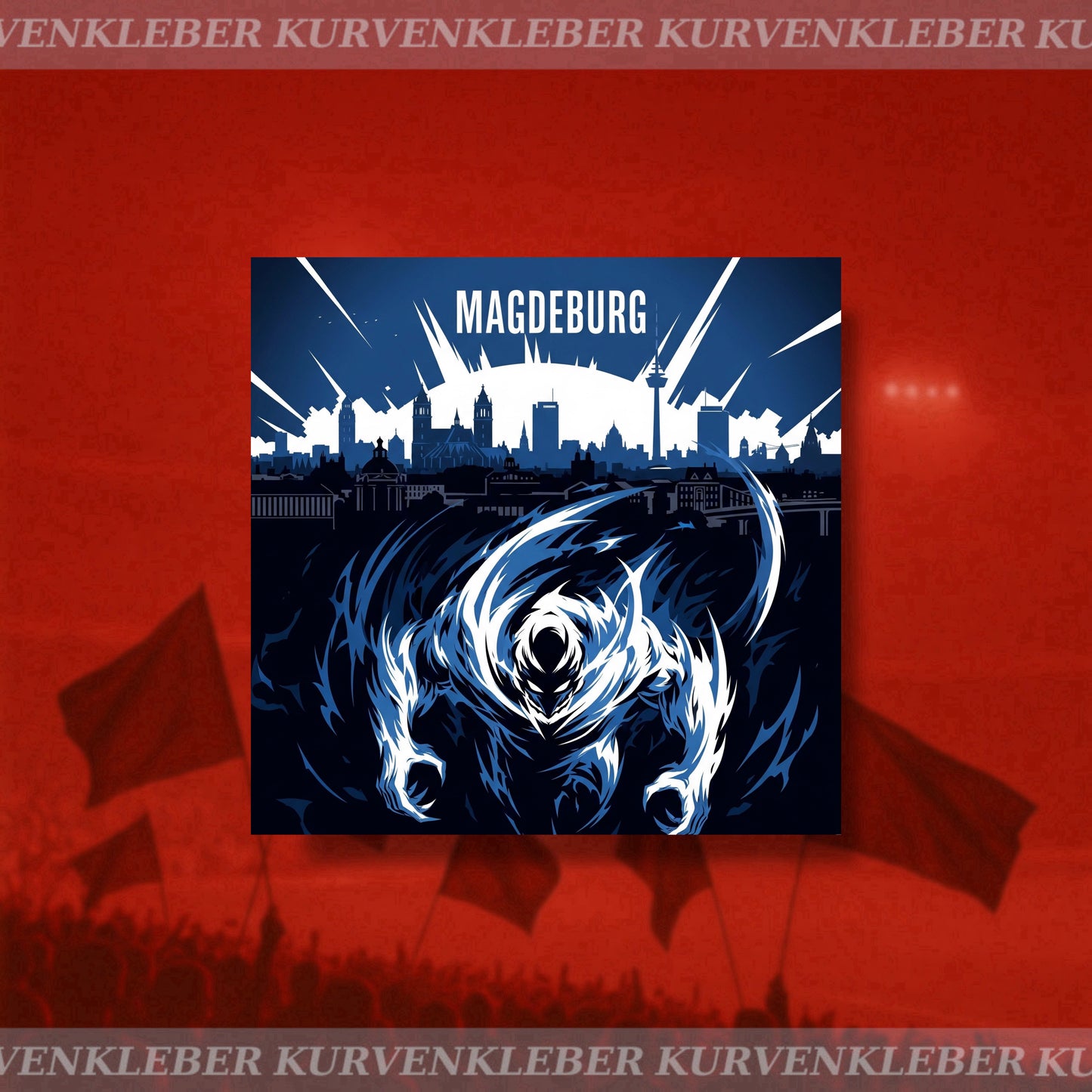 Aufkleber „Magdeburg“