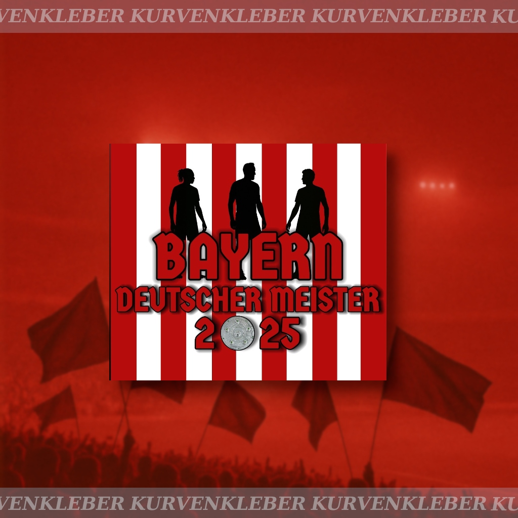 Aufkleber "Bayern Silhouette"
