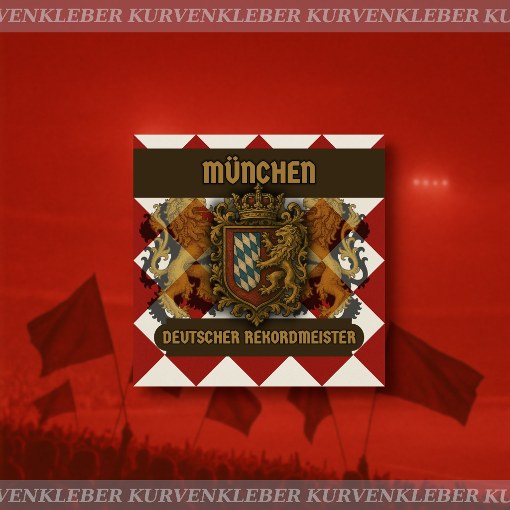 Aufkleber "München Löwe"