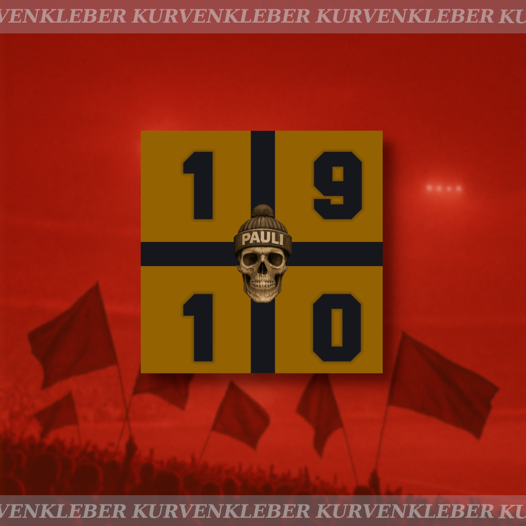 Aufkleber "1910 Pauli"