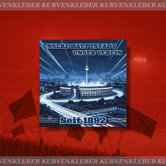 Aufkleber „Unsere Hauptstadt“