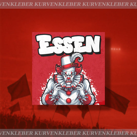 Aufkleber „Essen“