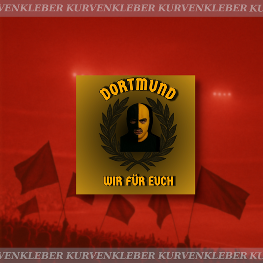 Aufkleber "Wir für euch"