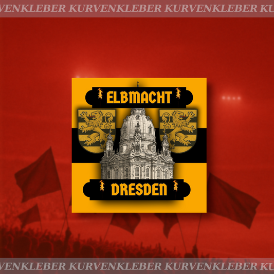 Aufkleber "Elbmacht"