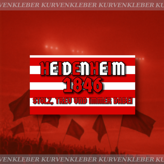 Aufkleber "Heidenheim"