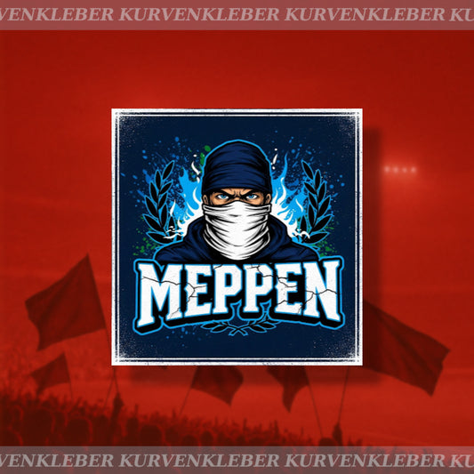 Aufkleber „Meppen“