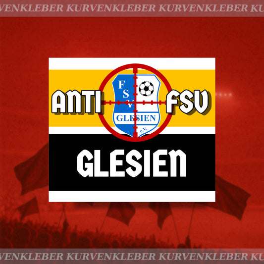 Aufkleber "Anti Glesien"
