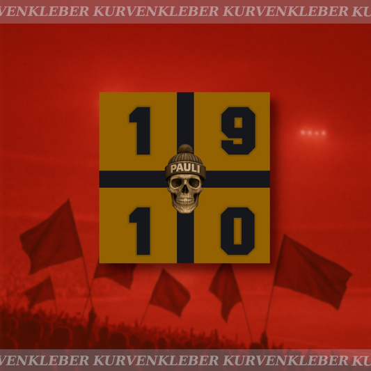 Aufkleber "1910 Pauli"