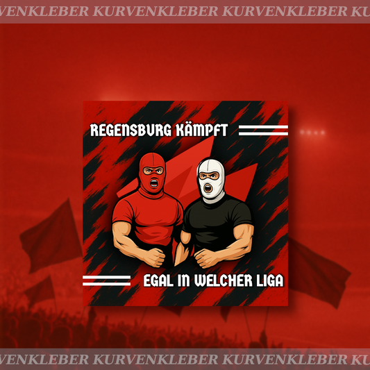 Aufkleber "Egal in welcher Liga"