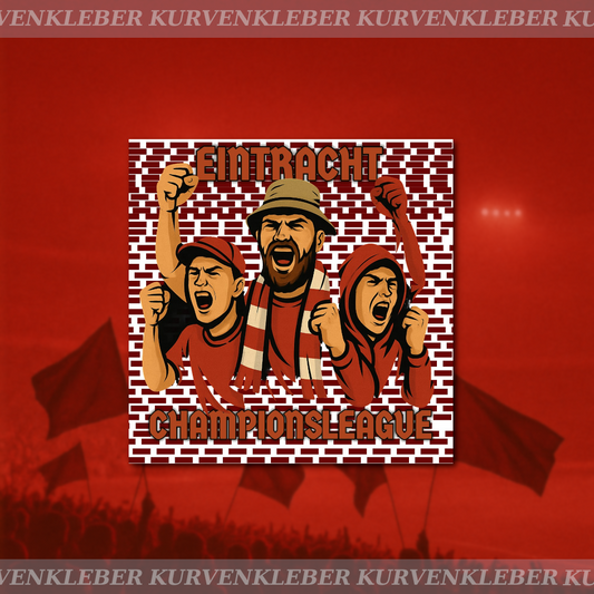 Aufkleber "Frankfurt Championsleague"