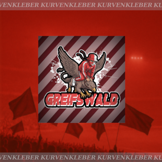 Aufkleber "Greifswald"