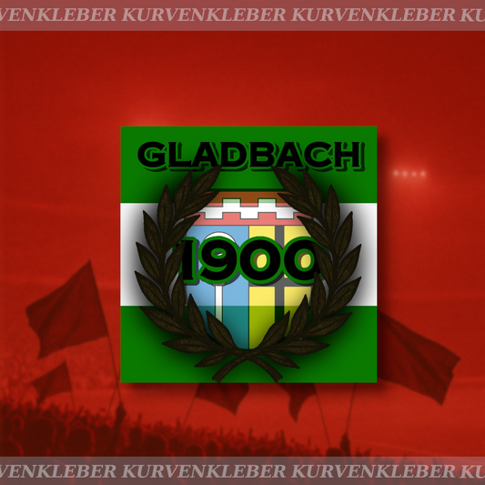 Aufkleber "1900 Gladbach"